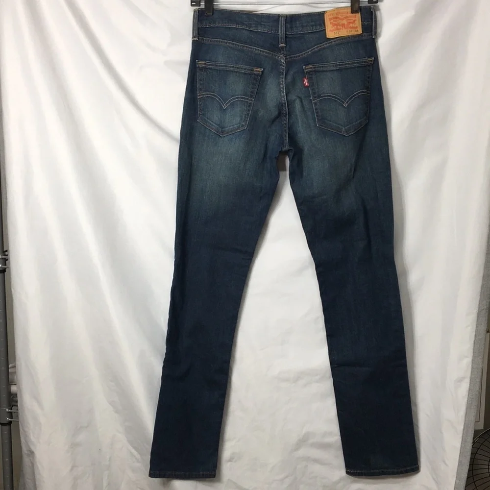 Levi’s Mens 511 Original Riveted Red Label Jeans Size 32x34 GREAT Condition